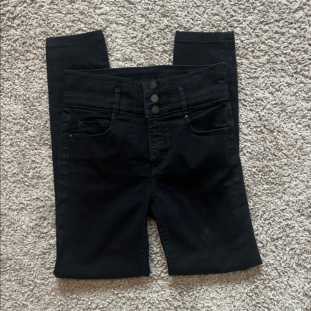 Ann Taylor black skinny jeans